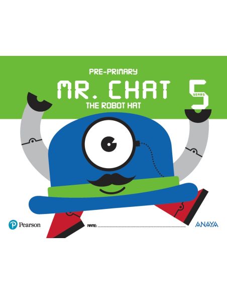 Mr. Chat The Robot Hat 5 Years.