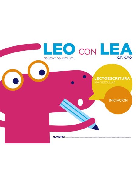 Leo Con Lea. Iniciación. Mayúsculas.