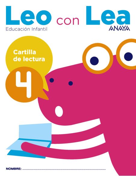 Leo Con Lea. Cartilla De Lectura 4.