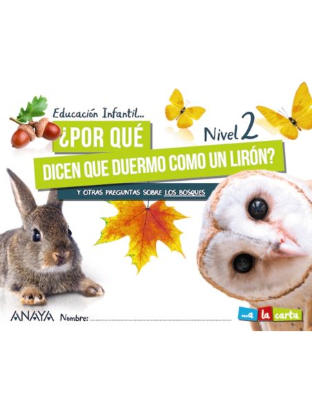 ¿Por Qué Dicen Que Duermo Como Un Lirón? Nivel 2.