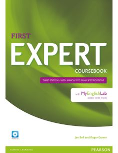 Expert First 3Rd Edition Coursebook With Audio Cd And Myenglishlab Pack