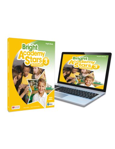 Bright Academy Stars 3 Pupil'S Book:Libro De Texto De Inglés Impreso Con Acceso A La Versión Digital