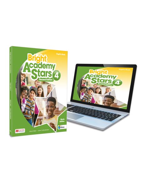 Bright Academy Stars 4 Pupil'S Book:Libro De Texto De Inglés Impreso Con Acceso A La Versión Digital