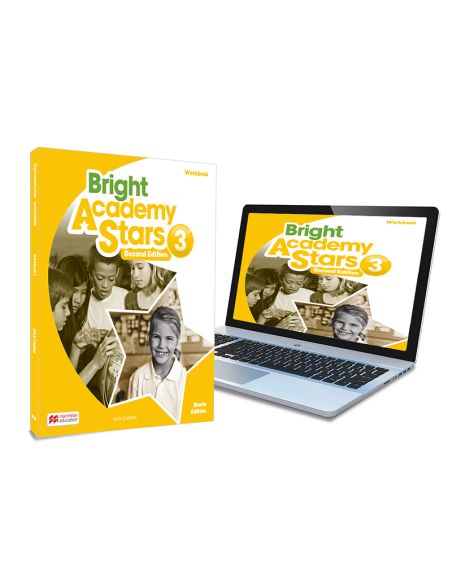Bright Academy Stars 3 Activity Book:Cuaderno De Actividades Impreso Con Acceso A La Versión Digital