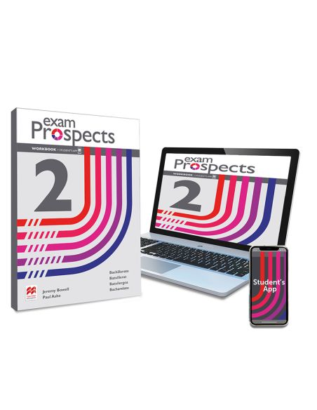 Exam Prospects 2 Workbook Y Student'S App: Cuaderno De Actividades Digital Y Impreso + App