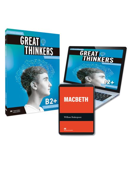 Great Thinkers B2+ Student'S Book & Ereader: Libro De Texto Y Versión Digital (Licencia 15 Meses)