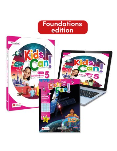 Kids Can!  Foundations 5 Essential Activity Book & Extra Fun: Con Acceso A La Versión Digital