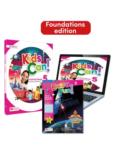 Kids Can!  Foundations 5 Activity Book, Extrafun & Pupil'S App: Con Acceso A La Versión Digital