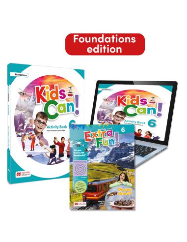 Kids Can!  Foundations 6 Activity Book, Extrafun & Pupil'S App: Con Acceso A La Versión Digital