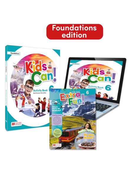 Kids Can!  Foundations 6 Activity Book, Extrafun & Pupil'S App: Con Acceso A La Versión Digital