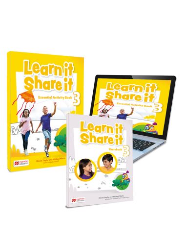 Learn It Share It 3 Activity Book: Cuaderno De Actividades De Refuerzo &Sharebook  Impreso Y Digital