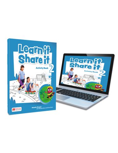 Learn It Share It 2 Activity Book: Cuaderno De Actividades Impreso Con Acceso A La Versión Digital