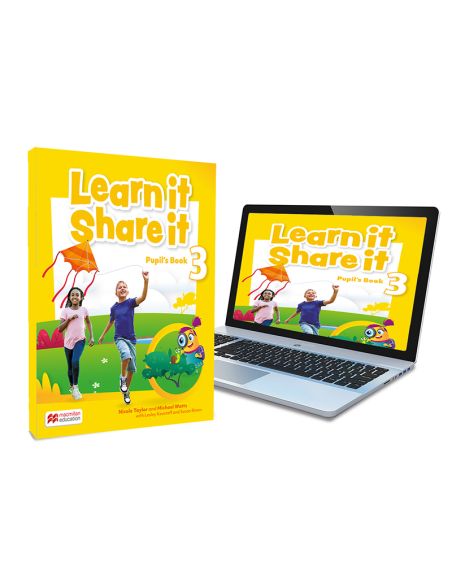 Learn It Share It 3 Pupil'S Book: Libro De Texto Impreso Con Acceso A La Versión Digital