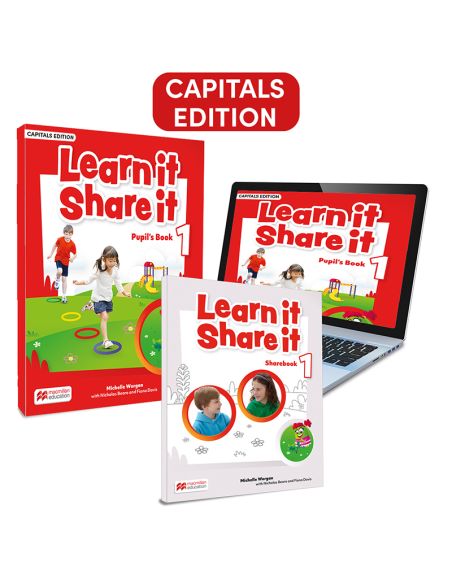 Learn It Share It 1 Pupil'S Book: Capitals Edition, Sharebook Impreso Con Acceso Versión Digital