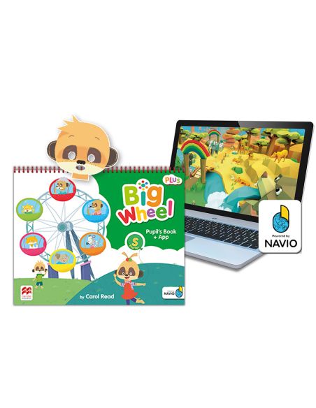 Big Wheel Plus Starter Pupil'S Book + App Navio: Acceso A La App Del Alumno
