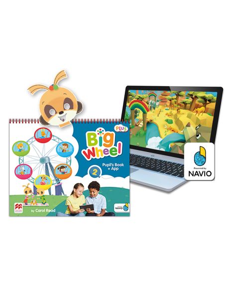 Big Wheel Plus 2 Pupil'S Book + App Navio: Acceso A La App Del Alumno
