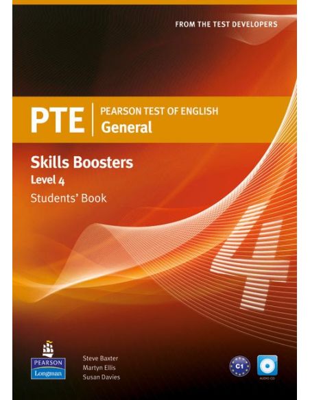 Pearson Test Of English General Skills Booster 4 Students' Book And Cd P