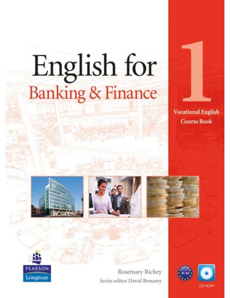 English For Banking & Finance Level 1 Coursebook And Cd-Rom Pack