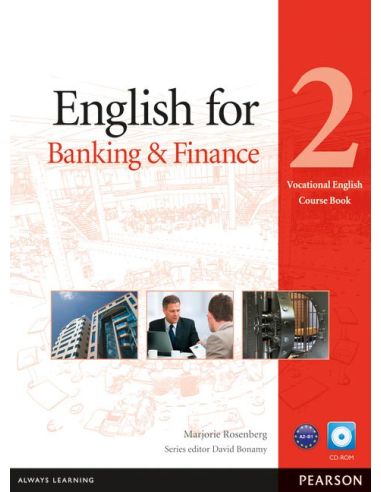 English For Banking & Finance Level 2 Coursebook And Cd-Rom Pack
