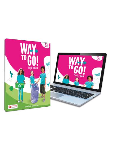 Way To Go! 5 Pupil'S Book: Libro De Texto De Inglés Impreso Con Acceso A La Versión Digital