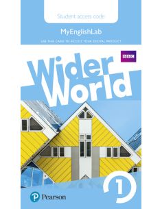 Wider World 1 Myenglishlab Students' Access Card