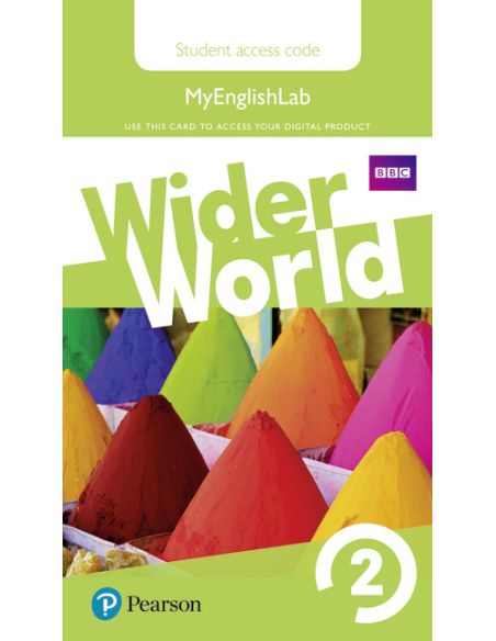 Wider World 2 Myenglishlab Students' Access Card