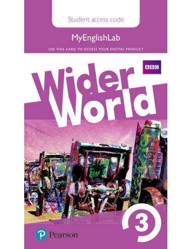 Wider World 3 Myenglishlab Students' Access Card