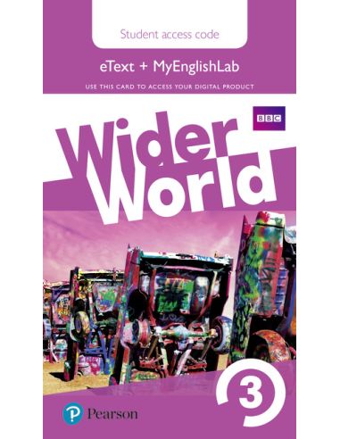 Wider World 3 Myenglishlab & Ebook Students' Access Card