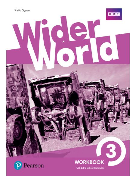 Wider World 3 Workbook With Extra Online Homework Pack