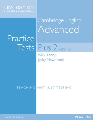 Cambridge Advanced Volume 2 Practice Tests Plus New Edition Students' Bo