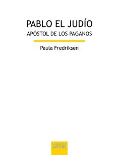 Pablo El Judio - Apostol De Los Paganos