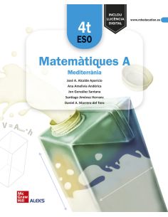 Matemàtiques A 4T Eso - Mediterrània