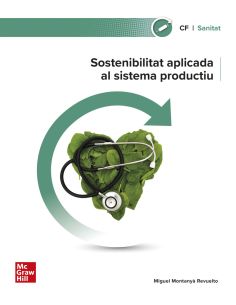 Sostenibilitat Aplicada Al Sistema Productiu. Sanitat