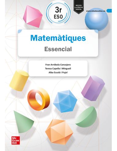 Matemàtiques 3R Eso. Essencial