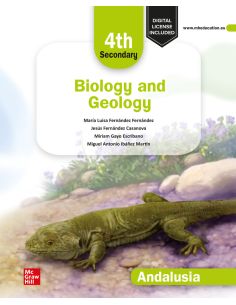 Biology And Geology Secondary 4. Andalusia