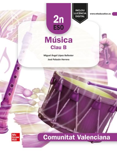 Música Clau B - 2N Eso. Comunitat Valenciana