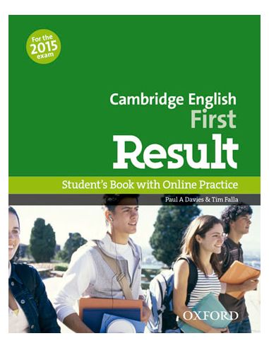 First Result Student'S Book Online Practice Test Exam Pack 2015 Edition