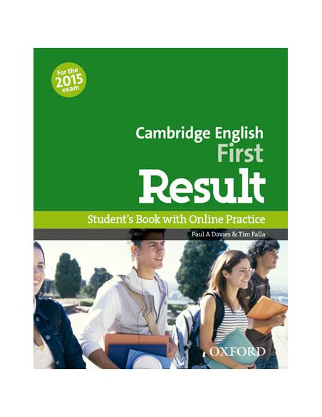 First Result Student'S Book Online Practice Test Exam Pack 2015 Edition