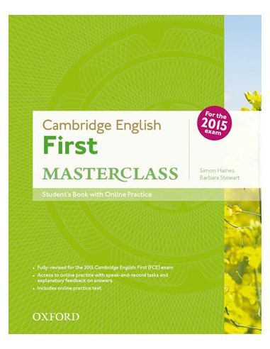 Cambridge English First Certificate Masterclass. Student'S Book Online Practice Test Exam Pack 2015 Edition