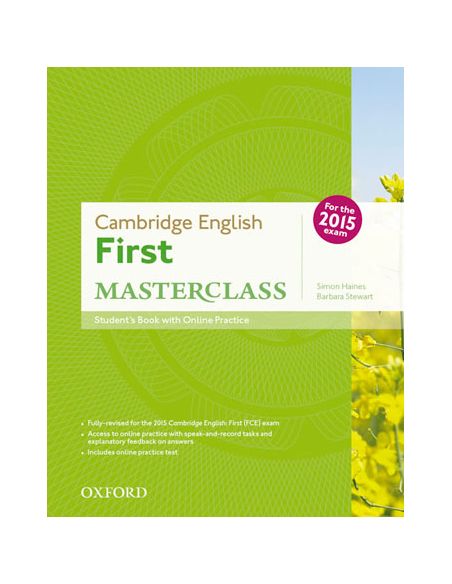 Cambridge English First Certificate Masterclass. Student'S Book Online Practice Test Exam Pack 2015 Edition