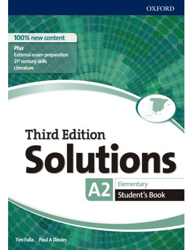 Solutions 3Rd Edition Elementary. Student'S Book