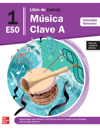Libro De Trabajo Música Clave A 1º Eso Comunidad Valenciana