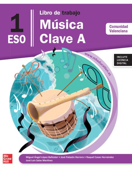 Libro De Trabajo Música Clave A 1º Eso Comunidad Valenciana