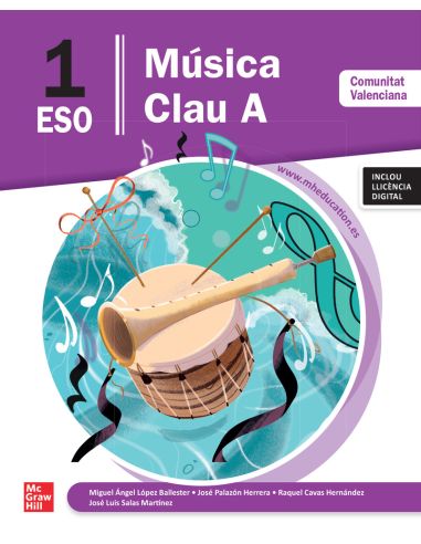 Música Clau A 1R Eso Comunitat Valenciana