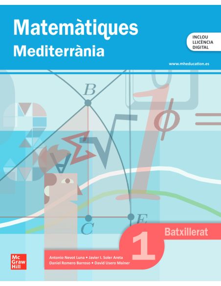 Matemàtiques 1R Batxillerat Mediterrània