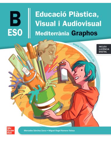 Educació Plàstica, Visual I Audiovisual Graphos B Eso Mediterrània