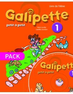 Galipette Petit À Petit 1. Pack Livre De L'Élève + Cd