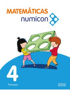 Matemáticas Numicon 4º Primaria. Libro Del Alumno