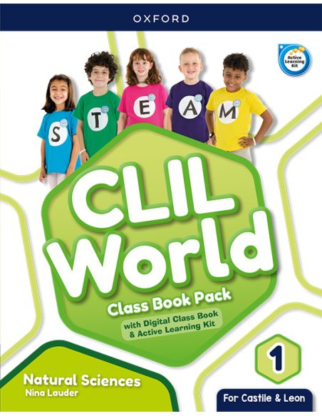 Clil World Natural Sciences 1. Class Book (Castile & Leon)