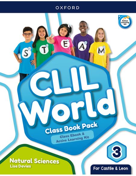 Clil World Natural Sciences 3. Class Book (Castile & Leon)